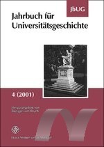 Jahrbuch für Universitätsgeschichte 4 (2001) Image 1