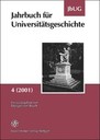 Jahrbuch für Universitätsgeschichte 4 (2001) Image 1