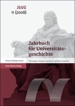 Jahrbuch für Universitätsgeschichte 11 (2008) Image 1